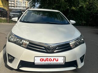 2014 Toyota Corolla XI (E160, E170, E180), белый, 1400000 рублей, вид 2