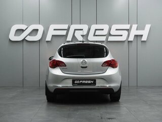 2013 Opel Astra J Рестайлинг, серебристый, 949000 рублей, вид 4