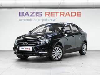2021 Lada (ВАЗ) Vesta I, чёрный, 1100000 рублей, вид 1