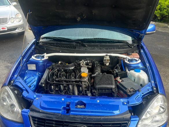 2011 Lada (ВАЗ) Priora I, синий, 500000 рублей - вид 26