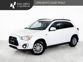 2014 Mitsubishi ASX I Рестайлинг, белый, 1348000 рублей, вид 1