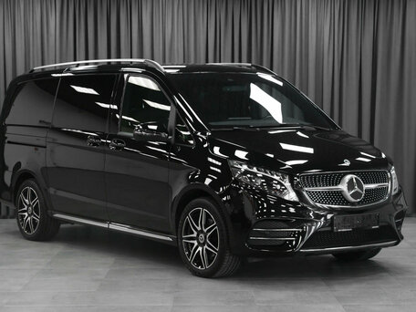 2023 Mercedes-Benz V-Класс Extra Long 200 d экстра длинный III (W447) Рестайлинг, чёрный, 9900000 рублей, вид 1