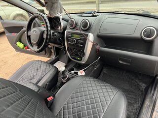 2015 Lada (ВАЗ) Granta I, серый, 480000 рублей, вид 2