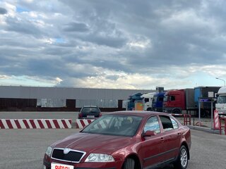 2005 Skoda Octavia II (A5), красный, 389000 рублей, вид 1