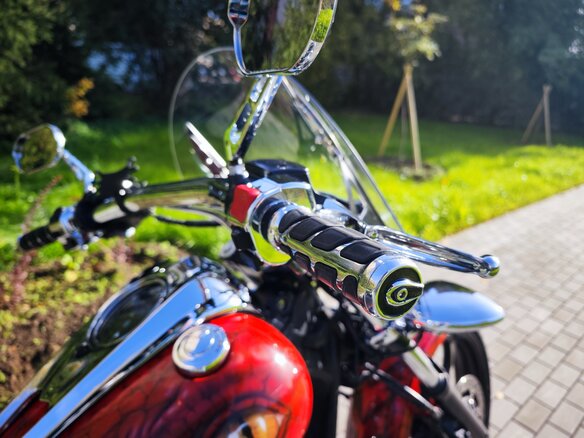 2007 Yamaha XV 1900, красный, 730000 рублей - вид 14