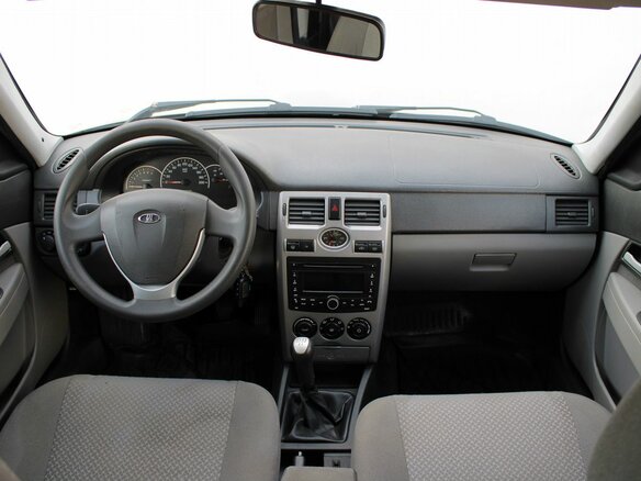 2012 Lada (ВАЗ) Priora I, чёрный, 259000 рублей - вид 7