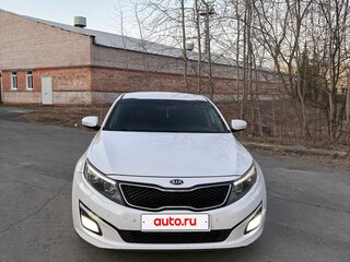 2014 Kia Optima III Рестайлинг, белый, 1520000 рублей, вид 1