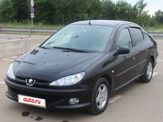 2008 Peugeot 206, чёрный, 305000 рублей, вид 1