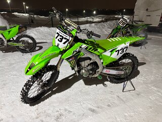 2019 Kawasaki KX 450, зелёный, 495000 рублей, вид 2
