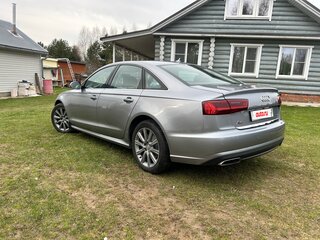 2015 Audi A6 IV (C7) Рестайлинг, серый, 1850000 рублей, вид 4