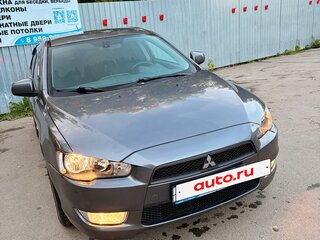 2008 Mitsubishi Lancer X, серый, 550000 рублей, вид 3