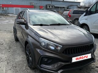 2021 Lada (ВАЗ) Vesta SW Cross I, коричневый, 1250000 рублей, вид 3