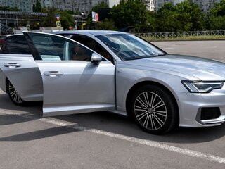 2020 Audi A6 45 TFSI V (C8), серый, 3790000 рублей, вид 2