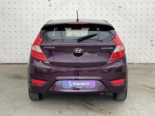 2011 Hyundai Solaris I, фиолетовый, 890000 рублей, вид 4