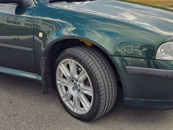 2003 Skoda Octavia I (A4) Рестайлинг, зелёный - вид 13