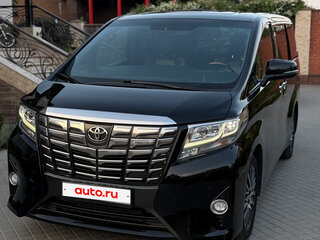 2017 Toyota Alphard III, чёрный, 3800000 рублей, вид 1