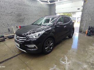 2017 Hyundai Santa Fe III Рестайлинг, чёрный, 2800000 рублей, вид 3
