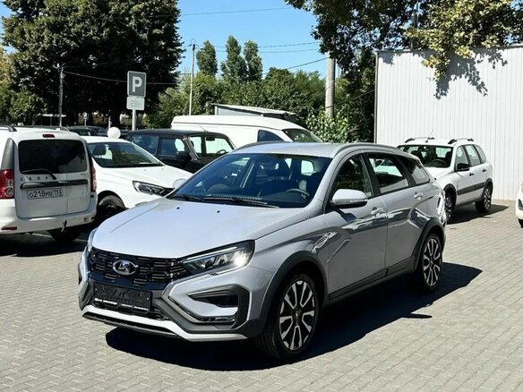 2026 Lada (ВАЗ) Vesta SW Cross I Рестайлинг (NG), серый, 2123000 рублей - вид 2