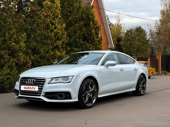 2012 Audi A7 I (4G), белый