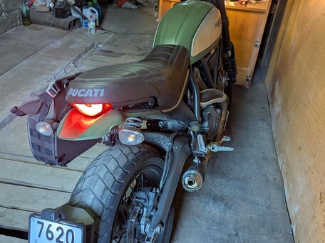 2015 Ducati Scrambler 800, зелёный, 550000 рублей, вид 4