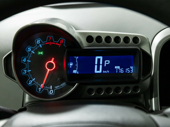 2012 Chevrolet Aveo II, серый - вид 11
