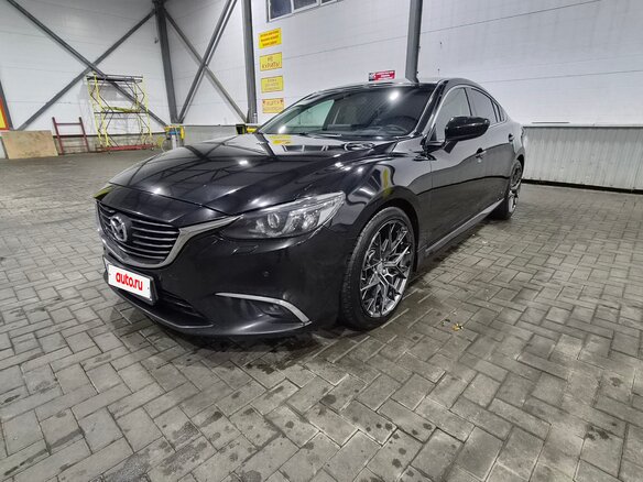 2015 Mazda 6 III (GJ) Рестайлинг, чёрный, 1440000 рублей