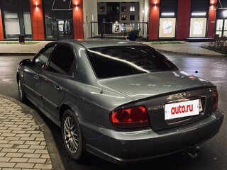 2007 Hyundai Sonata ТагАЗ IV (EF) Рестайлинг, серый, 470000 рублей, вид 1