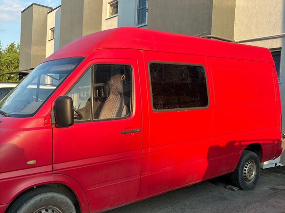 1997 Volkswagen LT, красный, 500000 рублей - вид 1