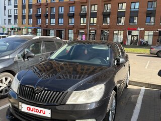 2011 Skoda Octavia II (A5) Рестайлинг, чёрный, 575000 рублей, вид 1