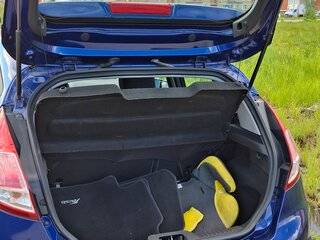 2016 Ford Fiesta Mk6 Рестайлинг, синий, 850000 рублей, вид 5