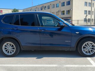 2013 BMW X3 20i xDrive II (F25), синий, 1650000 рублей, вид 4