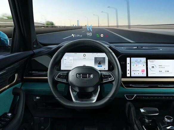 2026 Geely Monjaro, чёрный - вид 2