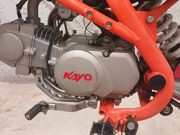 2023 Kayo Basic TT125, чёрный, 65000 рублей - вид 6