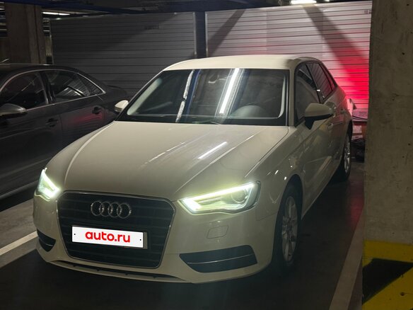 2013 Audi A3 III (8V), белый, 1375000 рублей - вид 6
