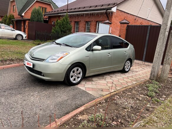 2007 Toyota Prius II Рестайлинг (XW20), зелёный, 750000 рублей - вид 2