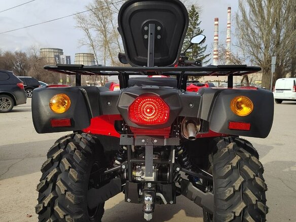 2026 Stels ATV-600YL Леопард, красный - вид 5