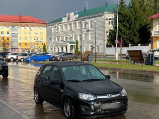 2014 Lada (ВАЗ) Kalina II, синий, 460000 рублей, вид 4