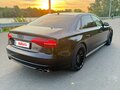 2015 Audi A8 Long III (D4) Рестайлинг, чёрный - вид 5
