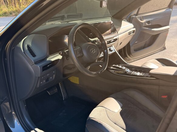 2021 Hyundai Sonata N-Line VIII (DN8), серый, 3300000 рублей - вид 22