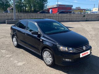 2015 Volkswagen Polo V Рестайлинг, чёрный, 1150000 рублей, вид 2