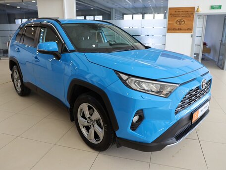 2019 Toyota RAV4 V (XA50), синий, 2990000 рублей, вид 3