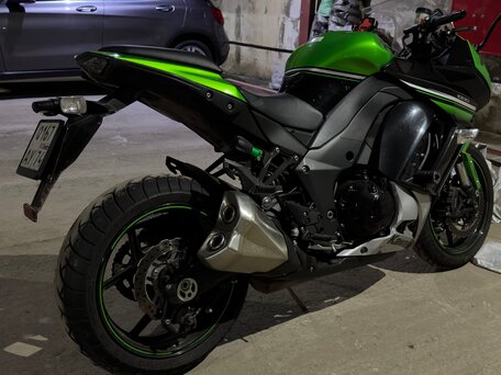 2016 Kawasaki Ninja 1000 SX, зелёный, 915000 рублей, вид 3