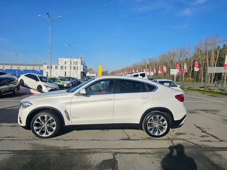 2014 BMW X6 30d II (F16), белый, 3499995 рублей, вид 4
