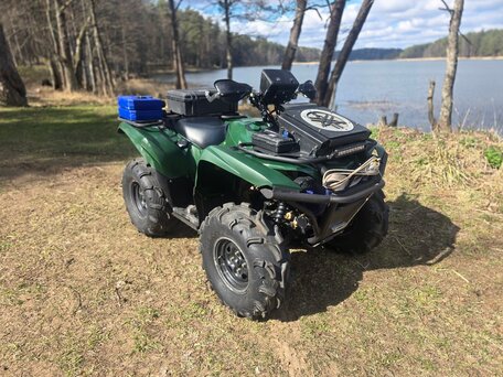 2018 Yamaha Grizzly 700, зелёный, 1200000 рублей, вид 3