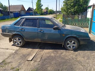 1999 Lada (ВАЗ) 21099, зелёный, 110000 рублей, вид 3