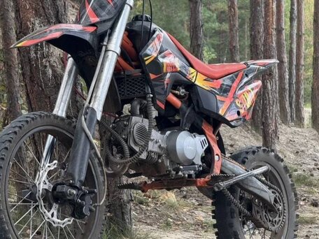 2020 BSE MX 125, оранжевый, 65000 рублей, вид 1