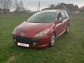 2007 Peugeot 307 I Рестайлинг, красный, 300000 рублей