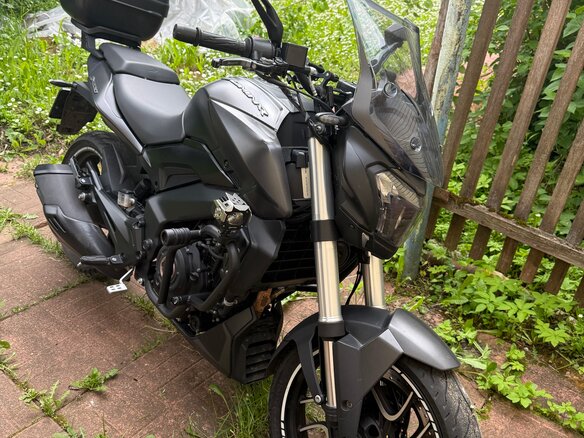 2019 Bajaj Dominar 400, чёрный, 345000 рублей - вид 8