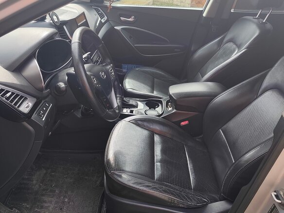 2012 Hyundai Santa Fe III, серебристый, 1550000 рублей - вид 6