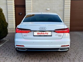 2021 Audi A6 45 TFSI V (C8), белый, 3900000 рублей, вид 4